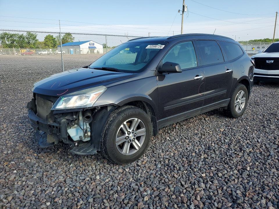 CHEVROLET TRAVERSE 2017 with VIN 1GNKRFKD4HJ276468 - Photo from auction