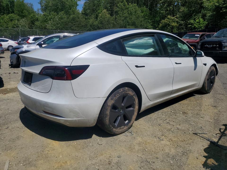 Photo 3 from auction – 2023 TESLA MODEL 3 with VIN 5YJ3E1EA2PF623962