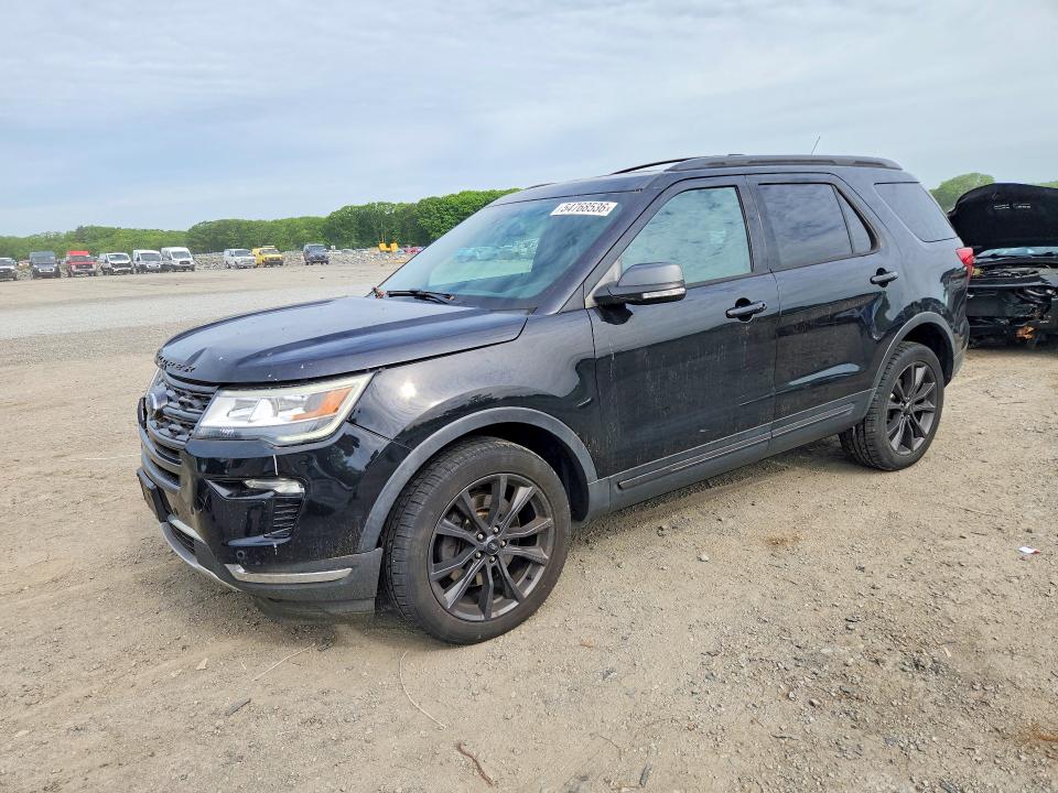 FORD EXPLORER 2018 with VIN 1FM5K8D87JGB75977 - Photo from auction