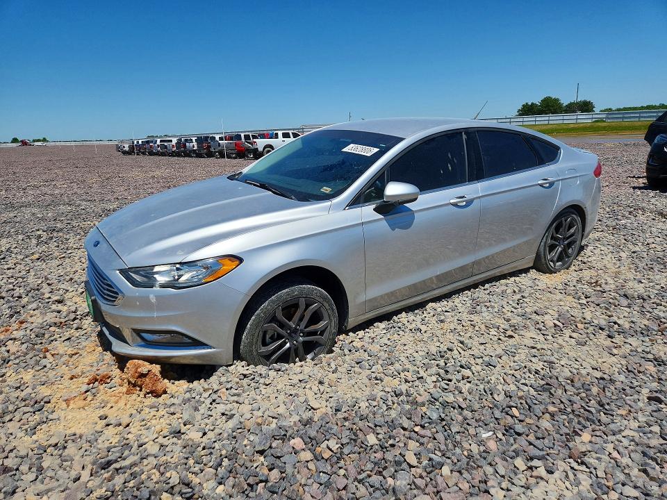 FORD FUSION 2018 with VIN 3FA6P0HD2JR154259 - Photo from auction