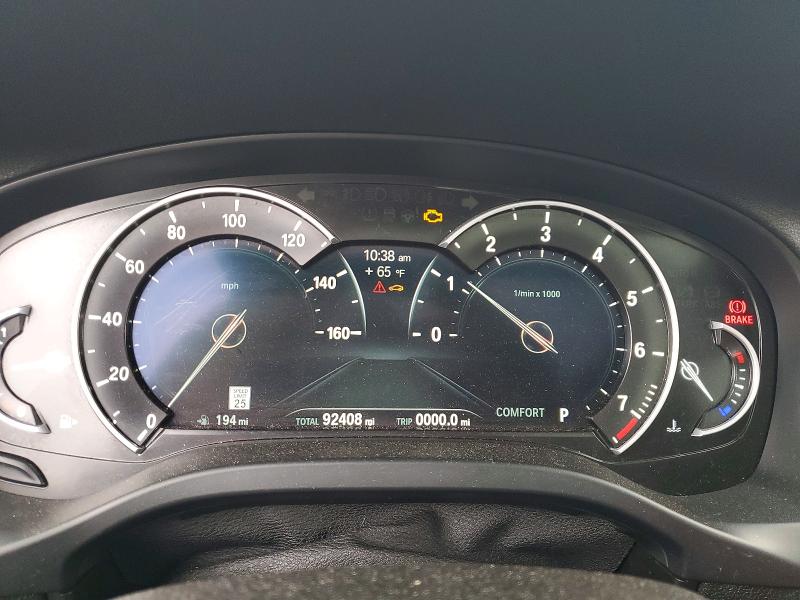 Photo 9 from auction – 2019 BMW X3 with VIN 5UXTR7C55KLE96371
