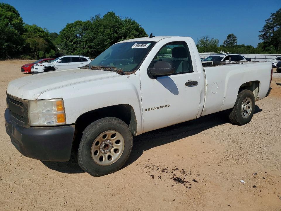 CHEVROLET SILVERADO 2007 with VIN 1GCEC14C07Z591735 - Photo from auction