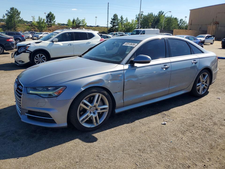 AUDI A6 2016 with VIN WAUGFAFC6GN109349 - Photo from auction