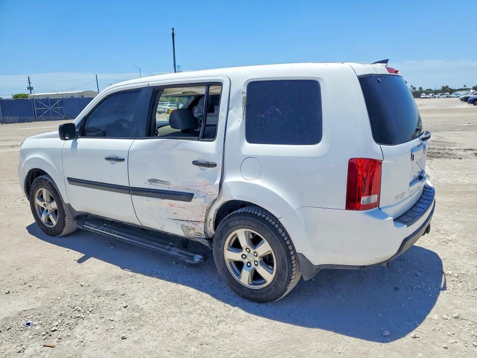 Photo 2 from auction – 2011 HONDA PILOT with VIN 5FNYF3H29BB049954
