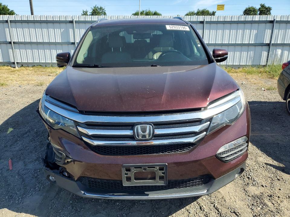 Photo 5 from auction – 2017 HONDA PILOT with VIN 5FNYF6H90HB074104