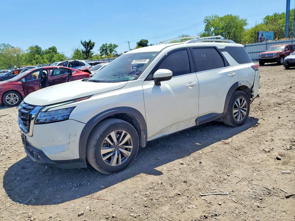 NISSAN PATHFINDER 2022 with VIN 5N1DR3CC8NC238503 - Photo from auction