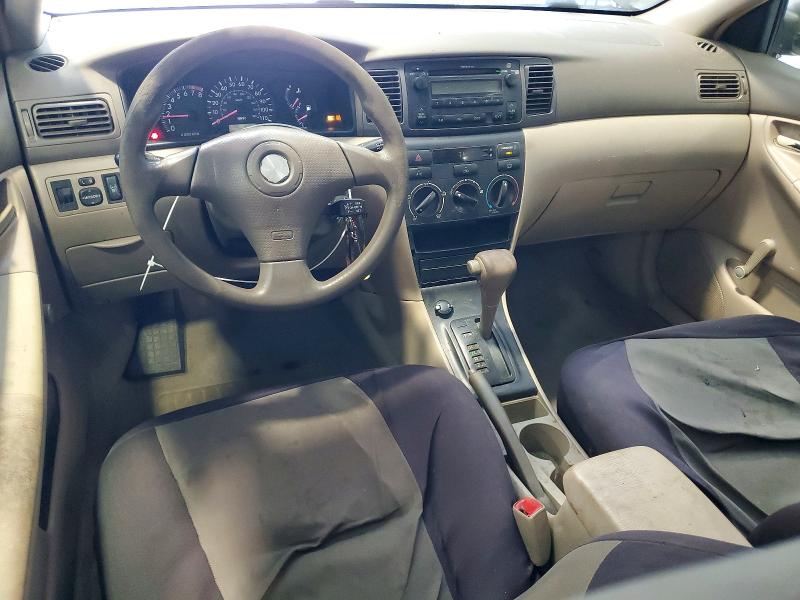 Photo 8 from auction – 2008 TOYOTA COROLLA with VIN 2T1BR32E18C891796