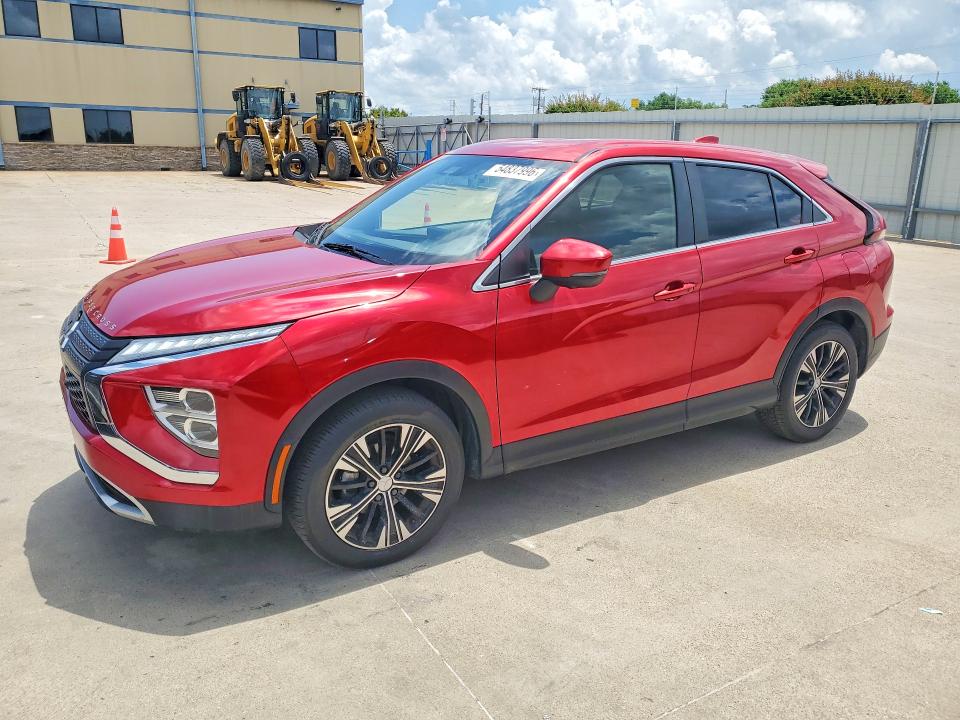 MITSUBISHI ECLIPSE CROSS 2022 with VIN JA4ASWAA9NZ058159 - Photo from auction