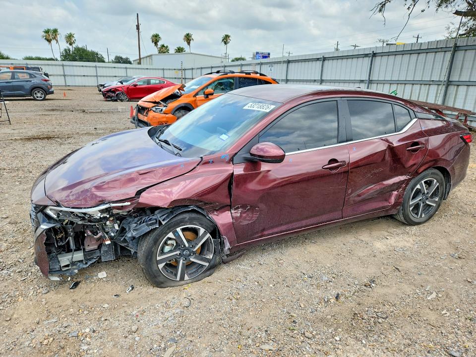 NISSAN SENTRA 2024 with VIN 3N1AB8CV7RY376317 - Photo from auction