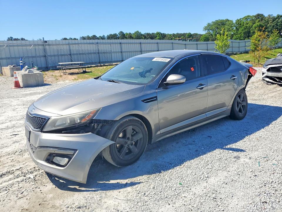 KIA OPTIMA 2014 with VIN 5XXGM4A75EG298492 - Photo from auction