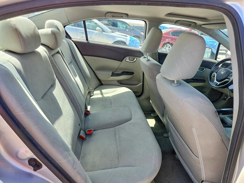 Photo 10 from auction – 2012 HONDA CIVIC with VIN 19XFB2F85CE353441