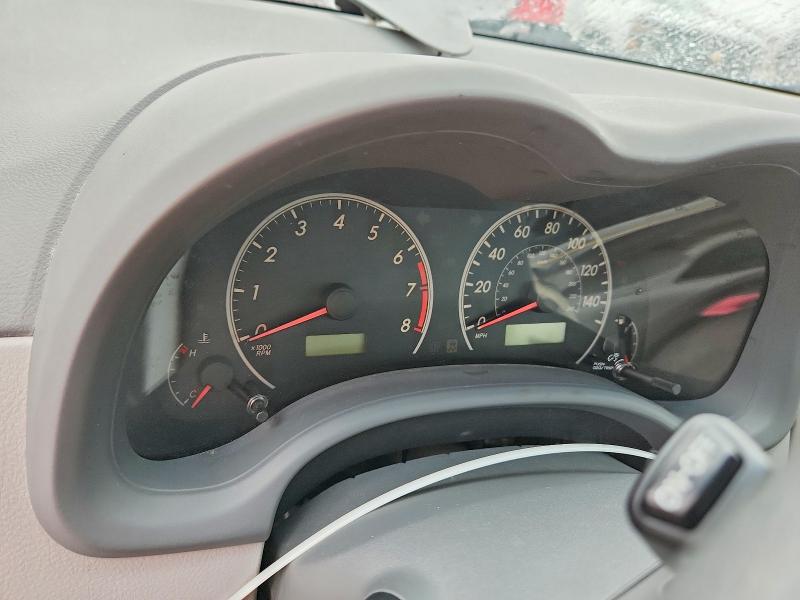 Photo 9 from auction – 2009 TOYOTA COROLLA with VIN JTDBL40E899064301