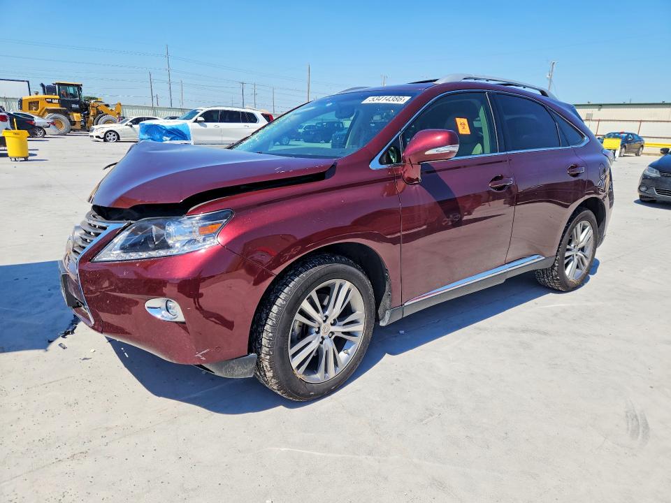 LEXUS RX 350 2015 with VIN 2T2BK1BA7FC341257 - Photo from auction