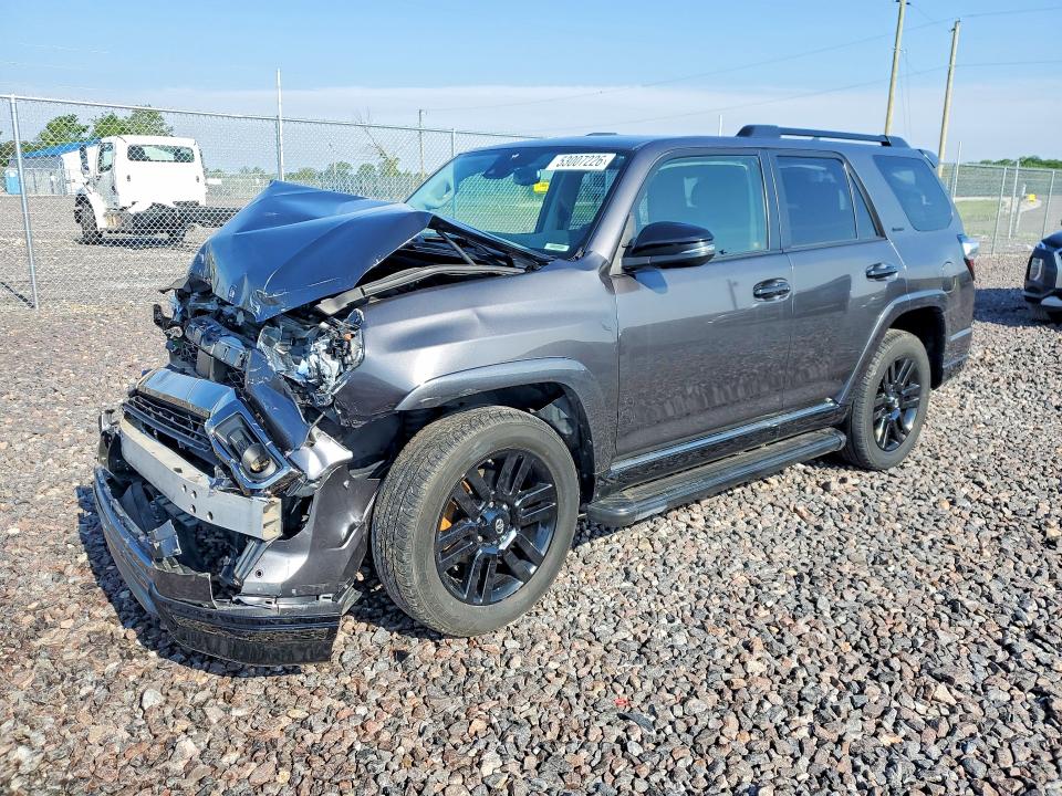Photo 1 from auction – 2021 TOYOTA 4RUNNER with VIN JTEJU5JR7M5870657