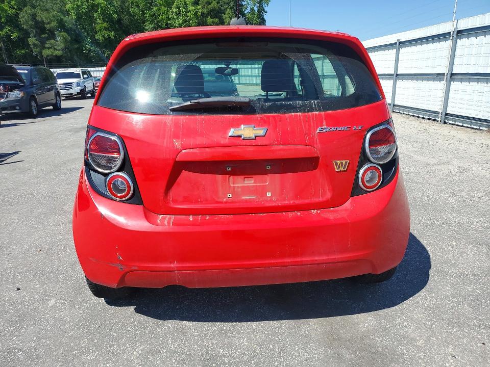 Photo 6 from auction – 2015 CHEVROLET SONIC with VIN 1G1JC6SH5F4126558