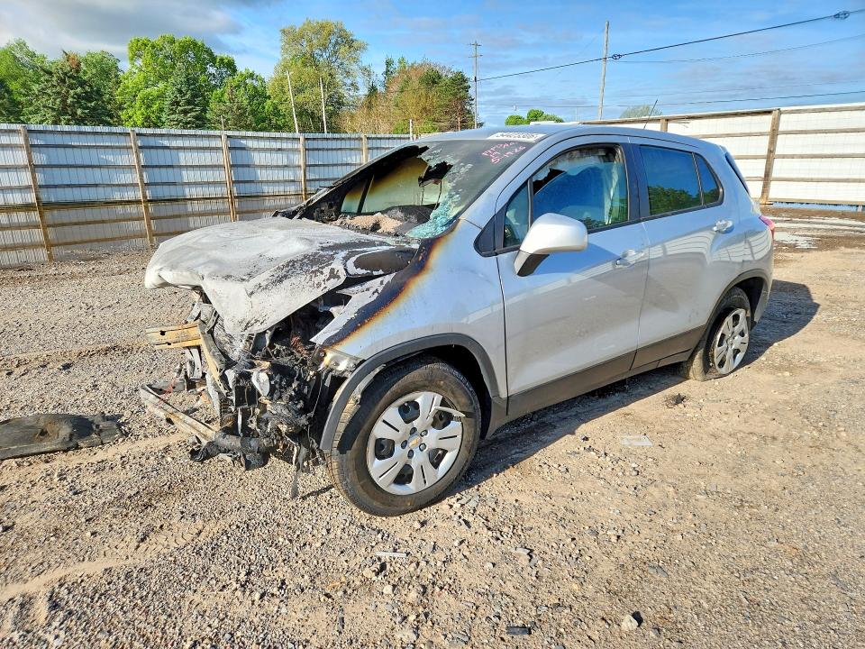 Photo 1 from auction – 2018 CHEVROLET TRAX with VIN 3GNCJKSB1JL243218