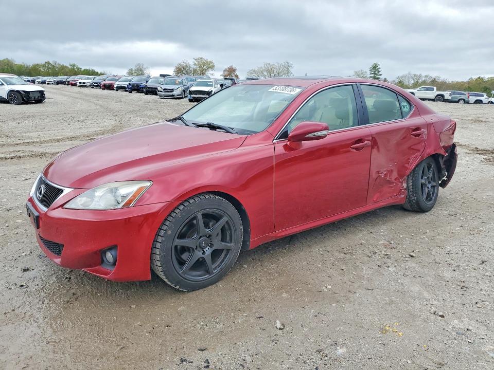 LEXUS IS 2012 with VIN JTHBF5C27C5173182 - Photo from auction