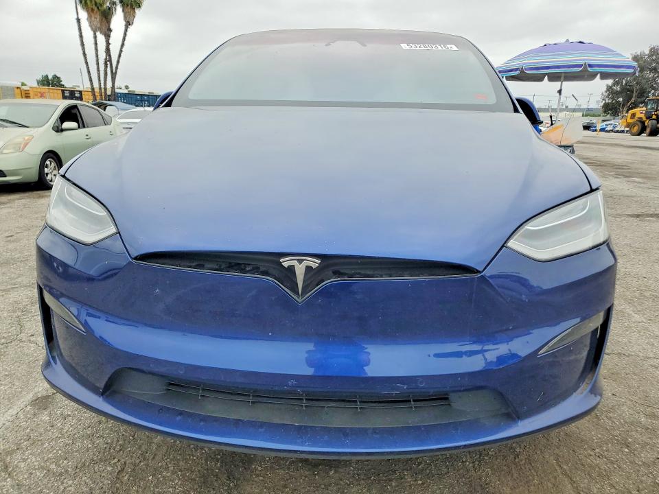 Photo 5 from auction – 2022 TESLA MODEL X with VIN 7SAXCDE50NF339094