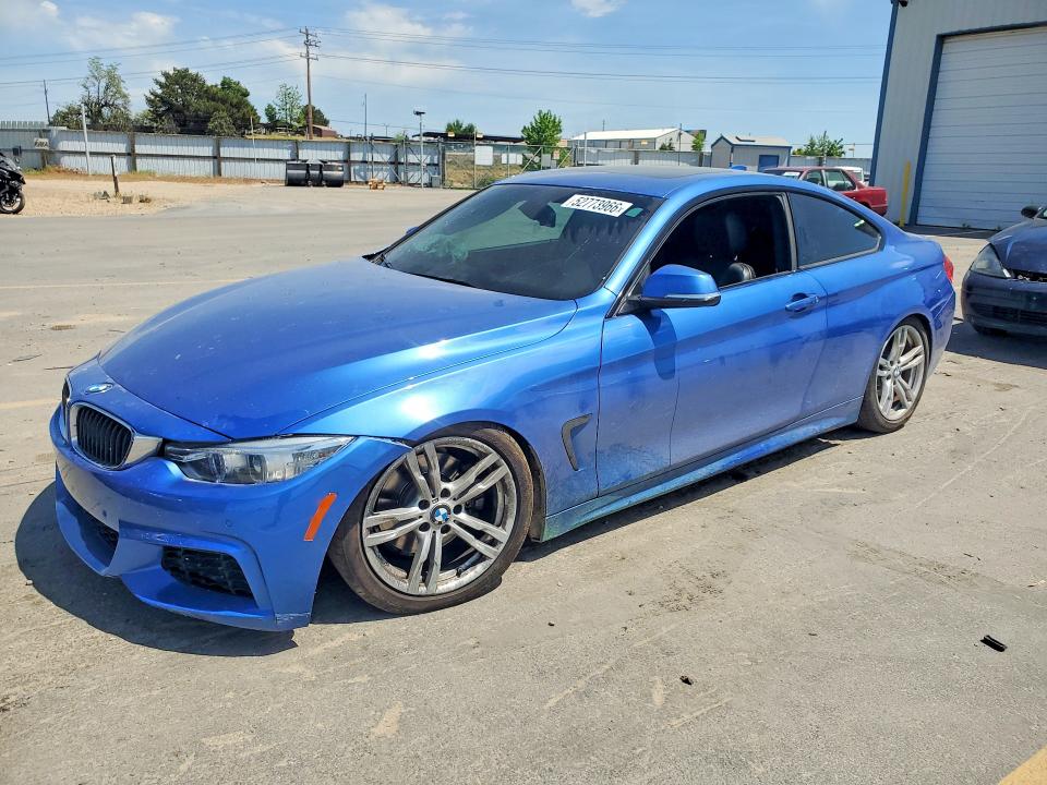BMW 428 2014 with VIN WBA3N7C5XEF718848 - Photo from auction