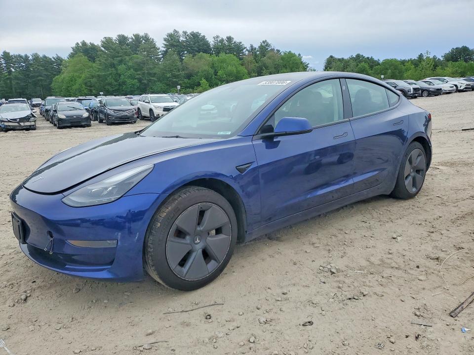 TESLA MODEL 3 2023 with VIN 5YJ3E1EA9PF656781 - Photo from auction