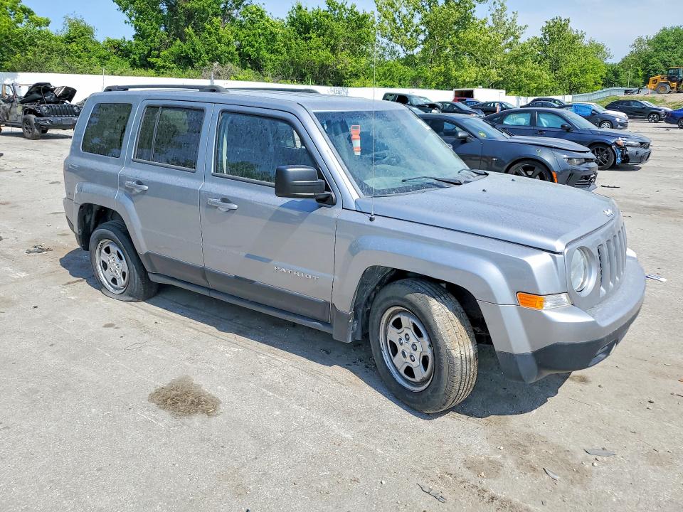 Photo 4 from auction – 2016 JEEP PATRIOT with VIN 1C4NJPBA8GD583177