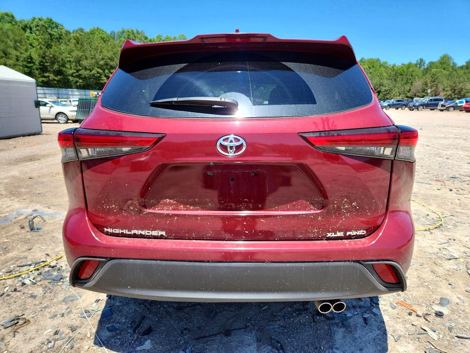 Photo 6 from auction – 2021 TOYOTA HIGHLANDER with VIN 5TDGZRBH0MS132979