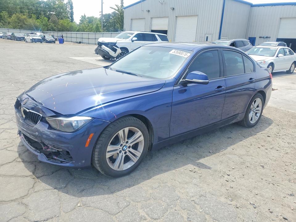 BMW 328 2016 with VIN WBA8E9G5XGNT44942 - Photo from auction