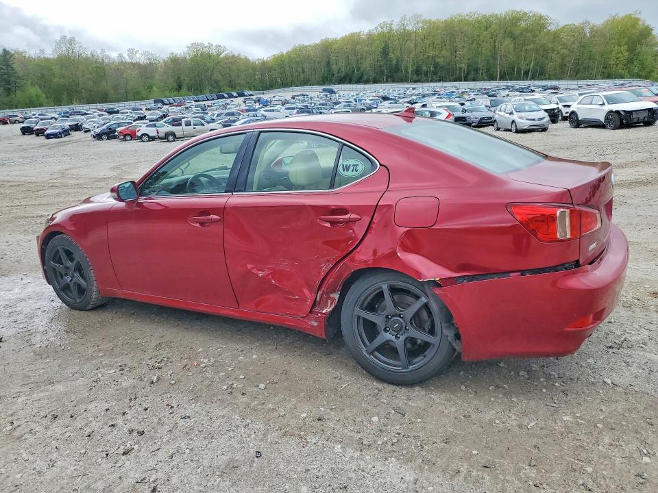 Photo 2 from auction – 2012 LEXUS IS with VIN JTHBF5C27C5173182