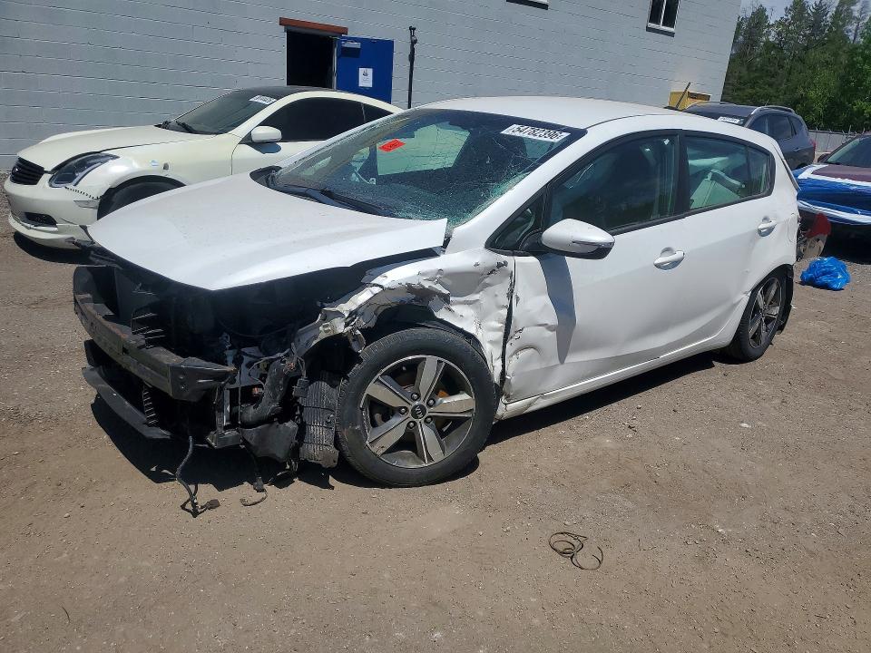 KIA FORTE 2018 with VIN KNAFK5A87J5776407 - Photo from auction