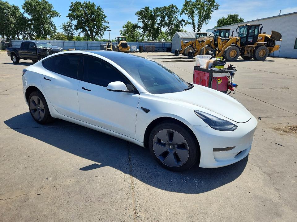 Photo 4 from auction – 2023 TESLA MODEL 3 with VIN 5YJ3E1EA3PF490547