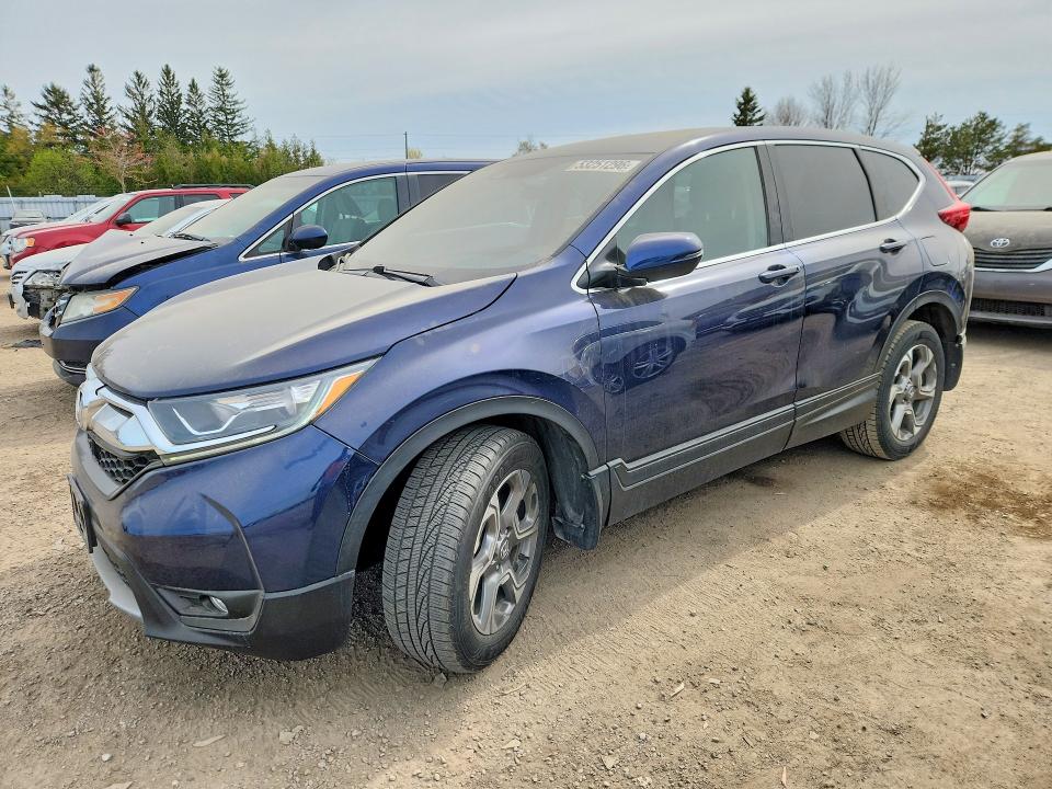 HONDA CR-V 2018 with VIN 2HKRW2H56JH122402 - Photo from auction