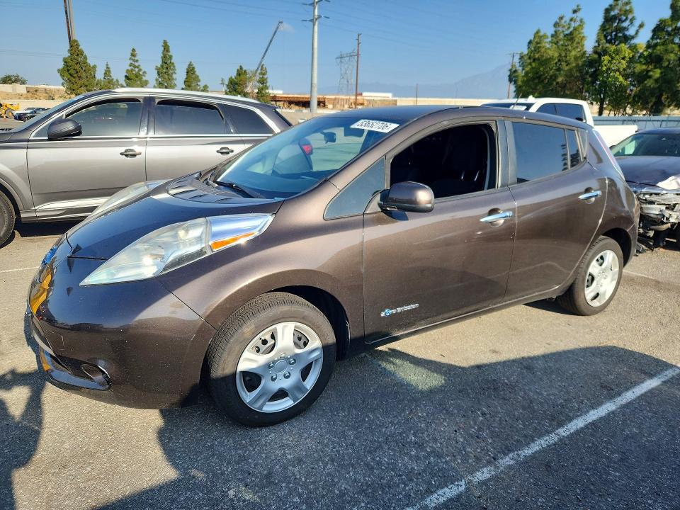 2017 NISSAN LEAF - Търг №53652706