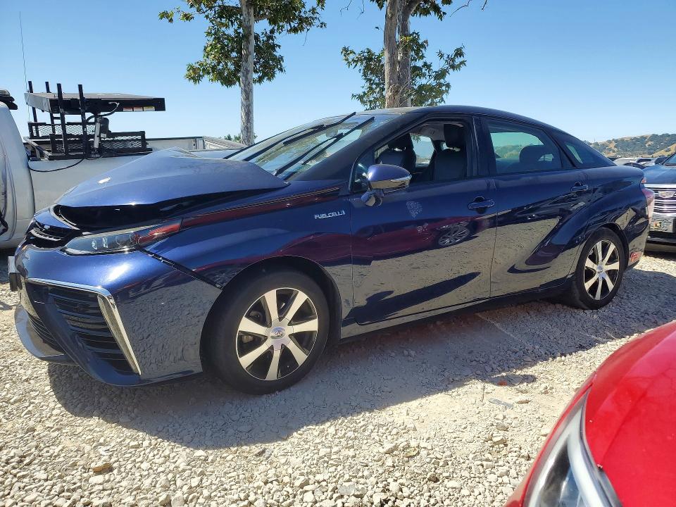 TOYOTA MIRAI 2017 with VIN JTDBVRBD3HA002345 - Photo from auction