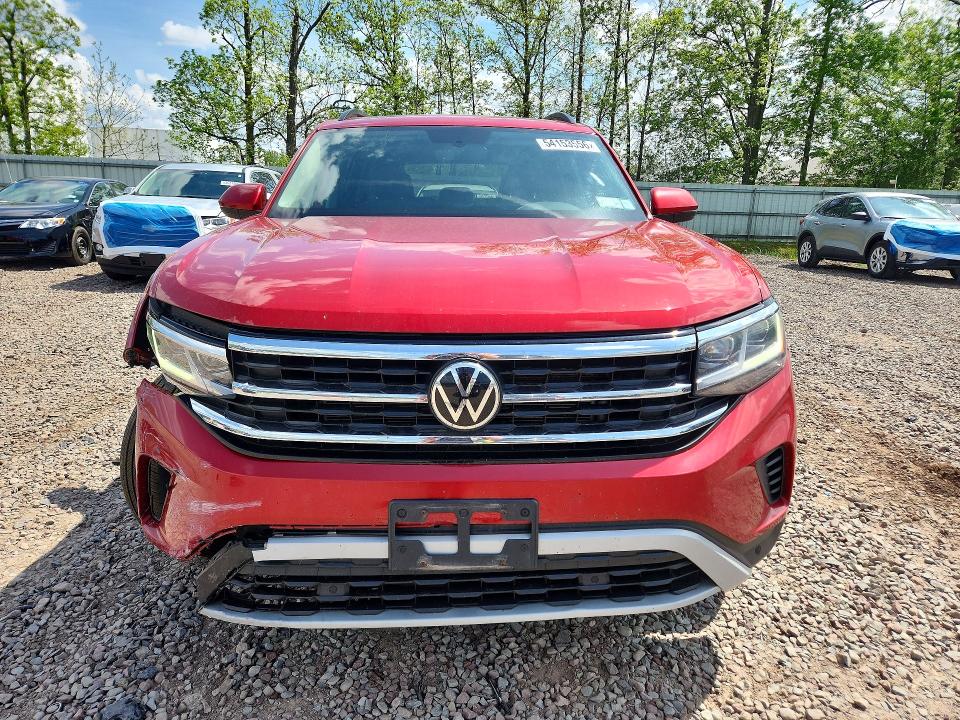 Photo 5 from auction – 2022 VOLKSWAGEN ATLAS with VIN 1V2KR2CA9NC542281