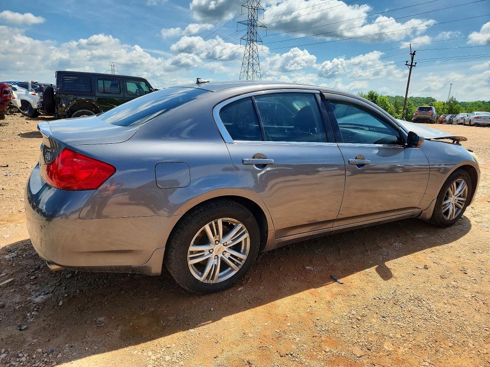 Photo 3 from auction – 2013 INFINITI G37 SEDAN with VIN JN1CV6AR2DM357583