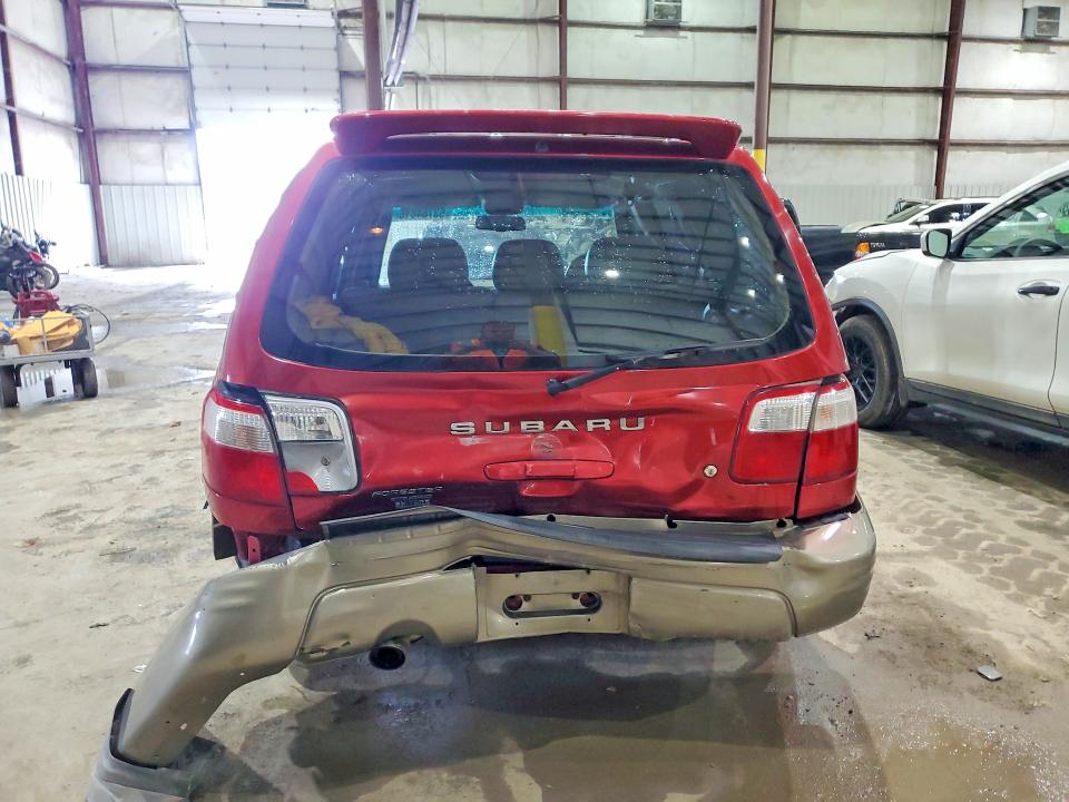 Photo 6 from auction – 2001 SUBARU FORESTER with VIN JF1SF65581H745912