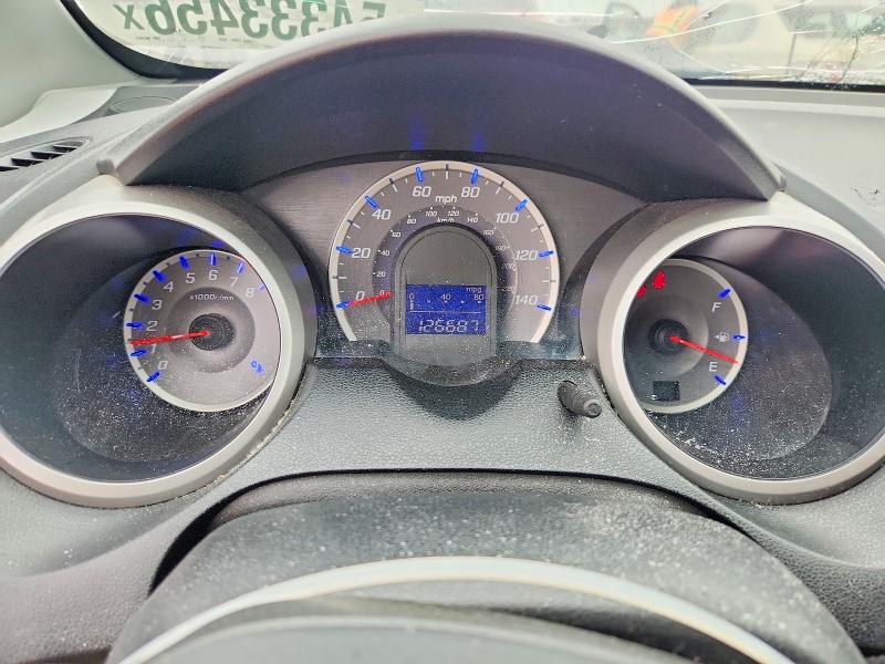 Photo 9 from auction – 2010 HONDA FIT with VIN JHMGE8H41AS001023