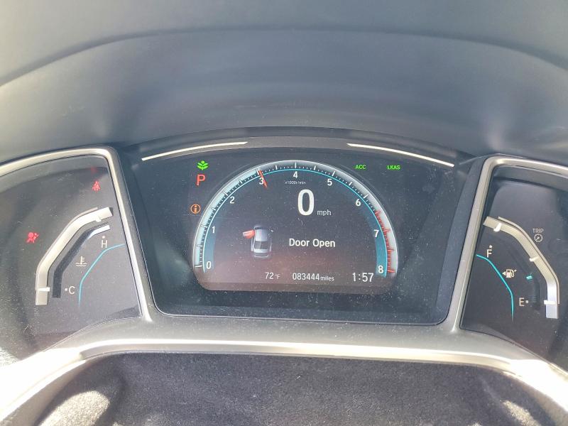 Photo 9 from auction – 2020 HONDA CIVIC with VIN 19XFC1F34LE217703