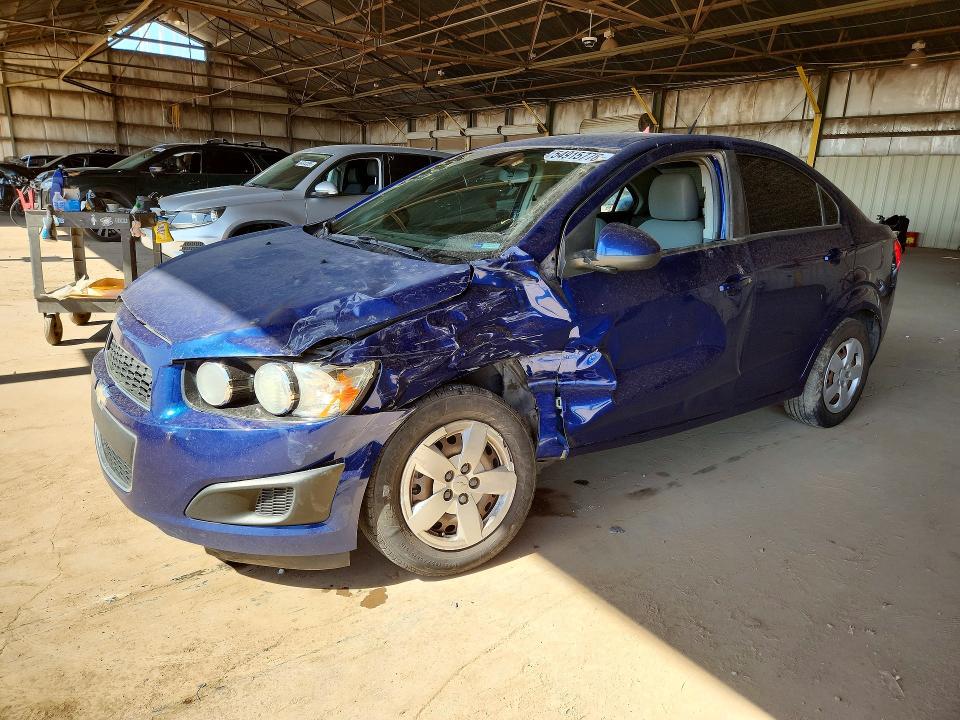 CHEVROLET SONIC 2013 con VIN 1G1JA5SH7D4200690 - Foto de la subasta