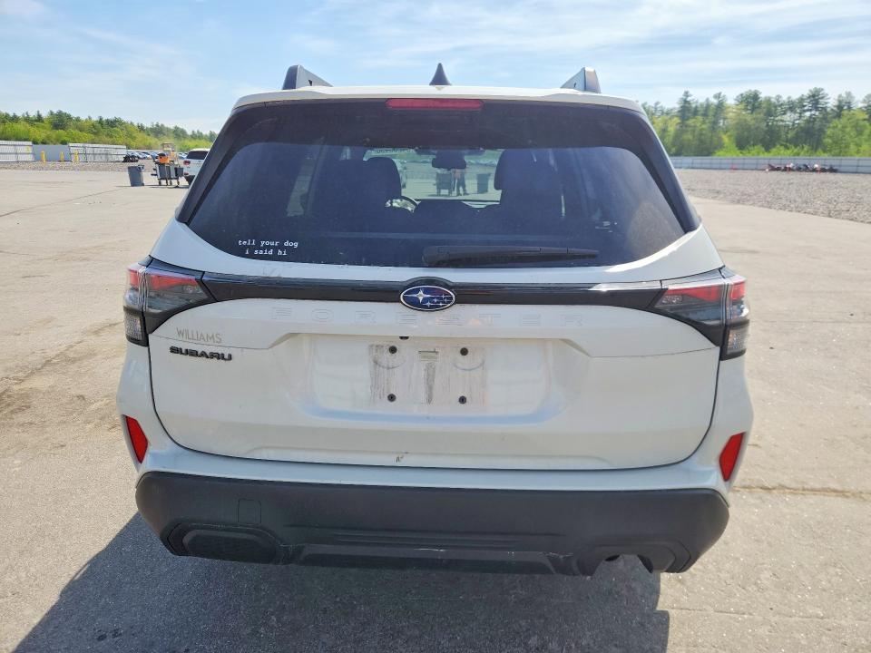 Photo 6 from auction – 2025 SUBARU FORESTER with VIN JF2SLDBC9SH430999