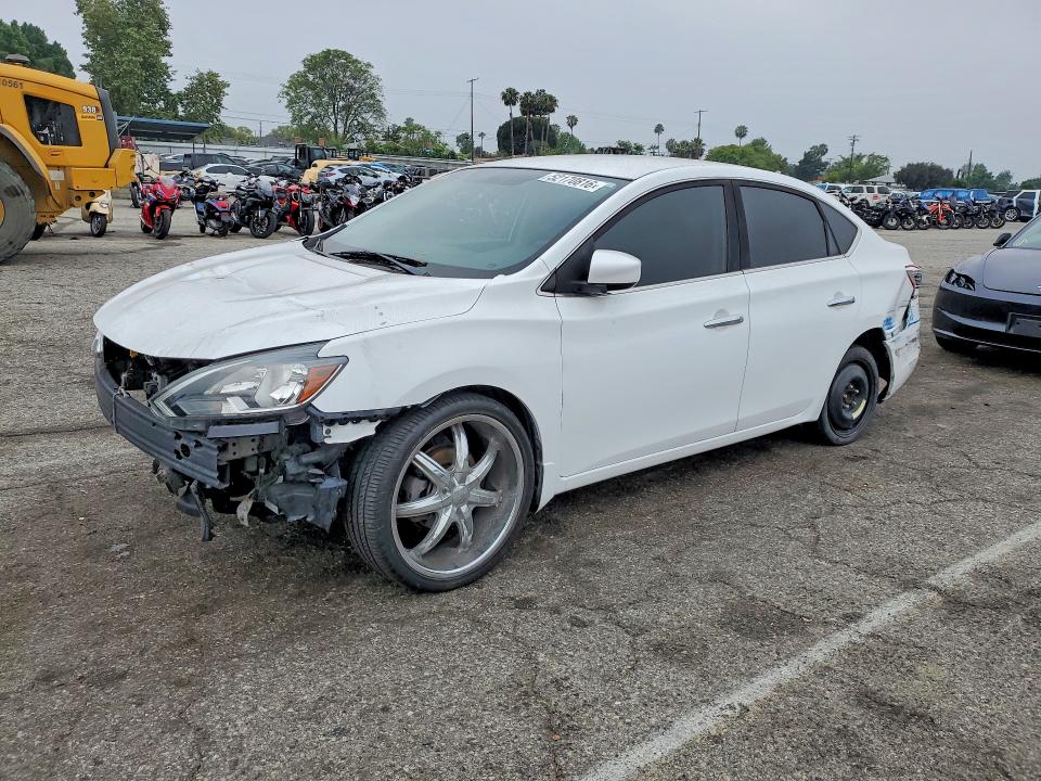 NISSAN SENTRA 2019 с VIN 3N1AB7AP7KY398614 - Снимка от търг