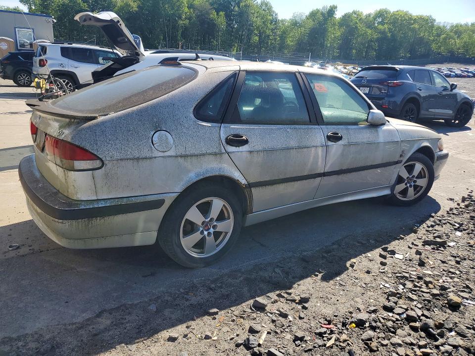 Photo 3 from auction – 2002 SAAB 9-3 with VIN YS3DF58K322001193