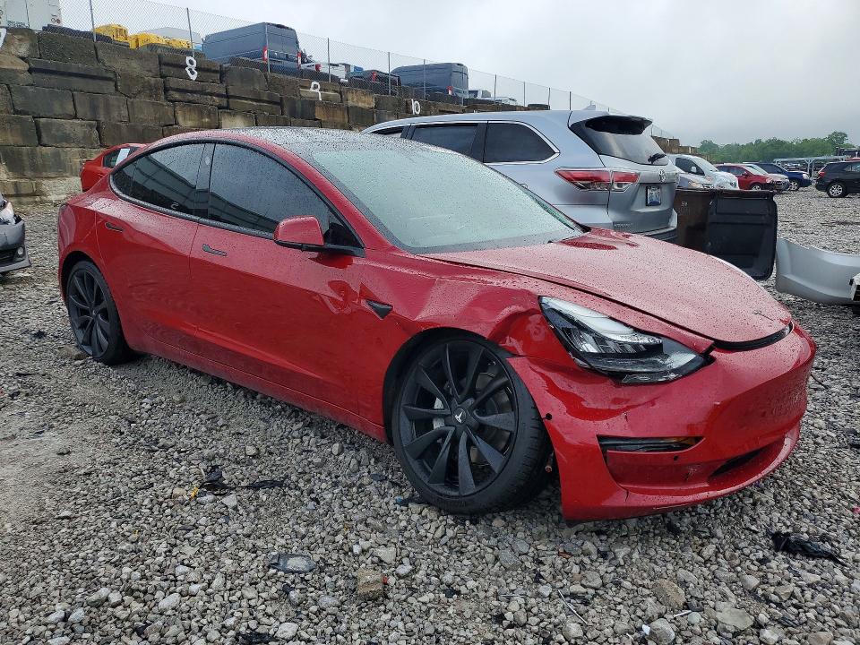 Photo 4 from auction – 2019 TESLA MODEL 3 with VIN 5YJ3E1EB6KF389794