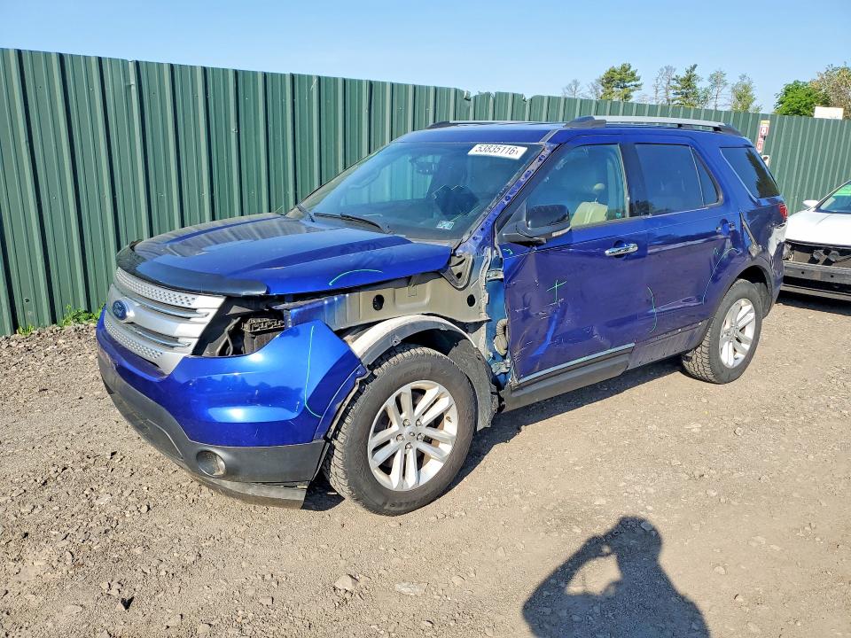 FORD EXPLORER 2014 with VIN 1FM5K8D86EGB66192 - Photo from auction