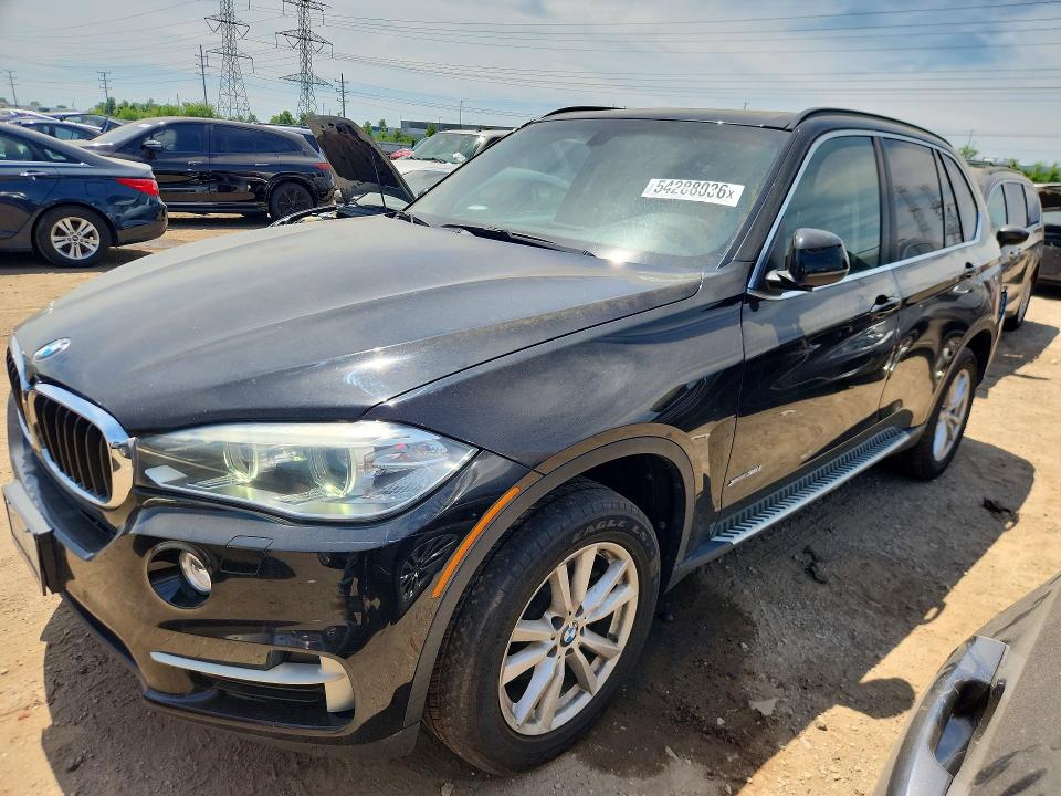 BMW X5 2015 with VIN 5UXKR0C59F0K53055 - Photo from auction