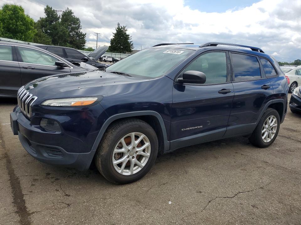 JEEP CHEROKEE 2016 with VIN 1C4PJLABXGW207306 - Photo from auction