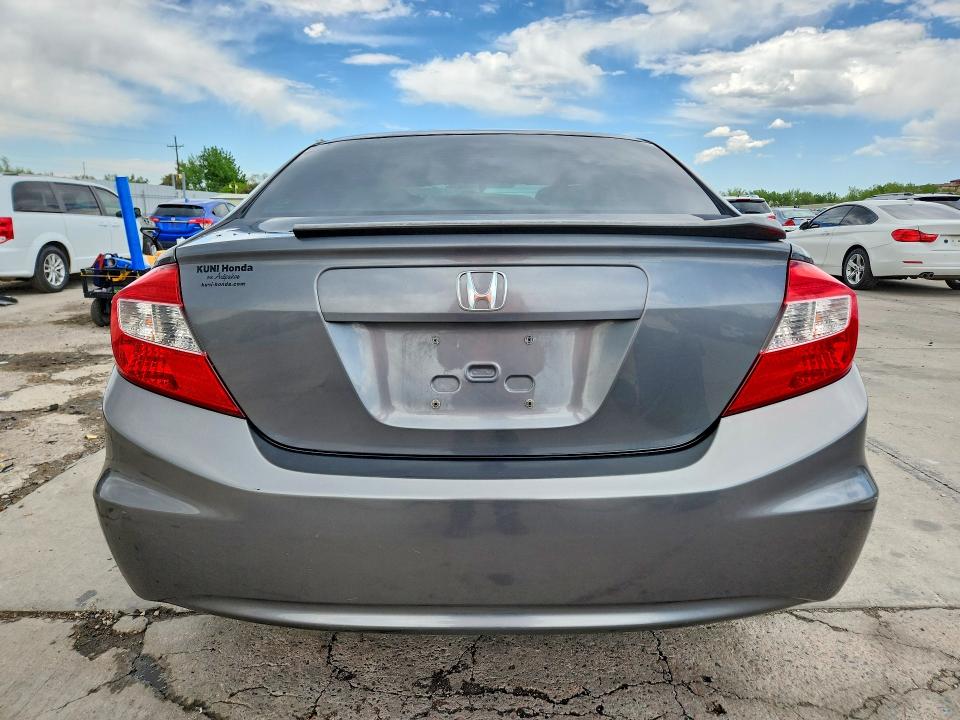Photo 6 from auction – 2012 HONDA CIVIC with VIN 2HGFB2F85CH302723