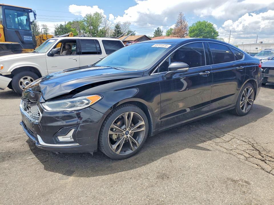 FORD FUSION 2019 with VIN 3FA6P0D93KR226492 - Photo from auction