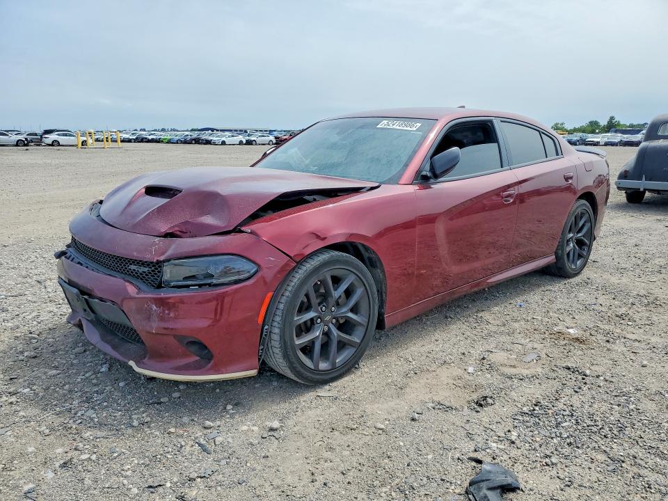 DODGE CHARGER 2022 with VIN 2C3CDXHG5NH221256 - Photo from auction