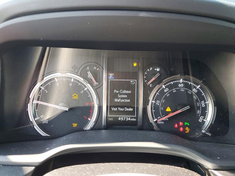 Photo 9 from auction – 2021 TOYOTA 4RUNNER with VIN JTEJU5JR7M5870657